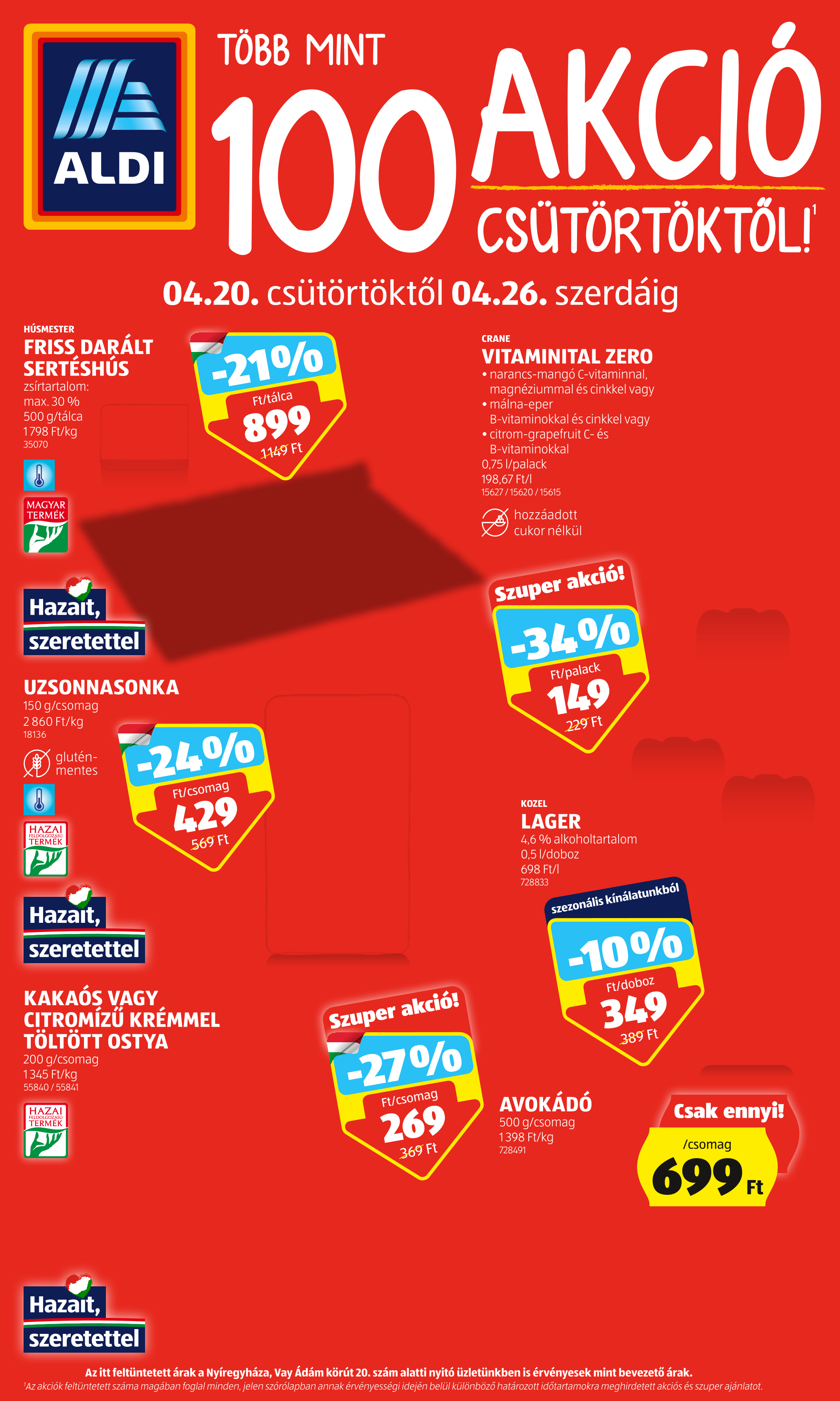 ALDI Akciós újság 2023.04.20 - 04.26. 