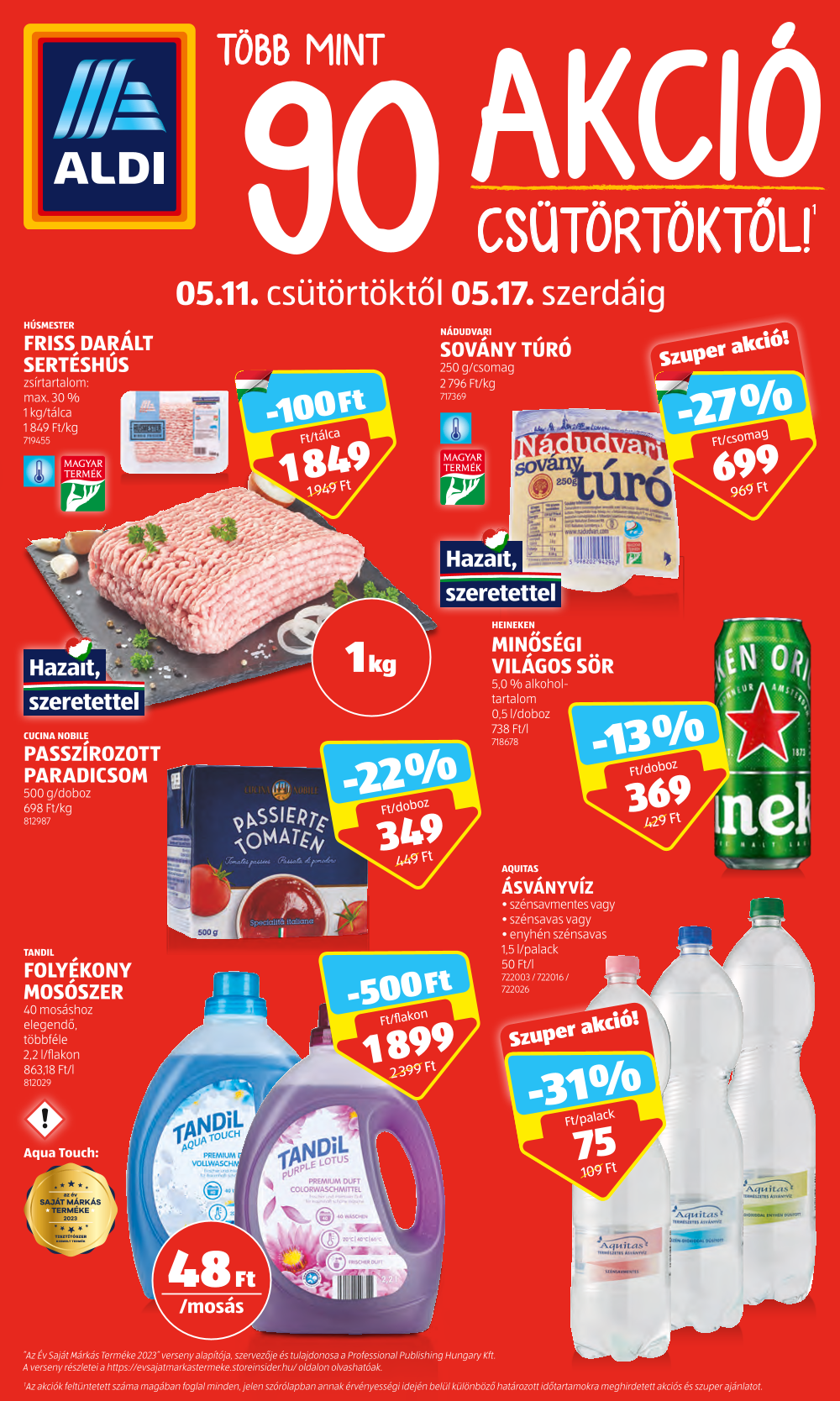 ALDI Akciós újság 2023.05.11. - 05.17.	