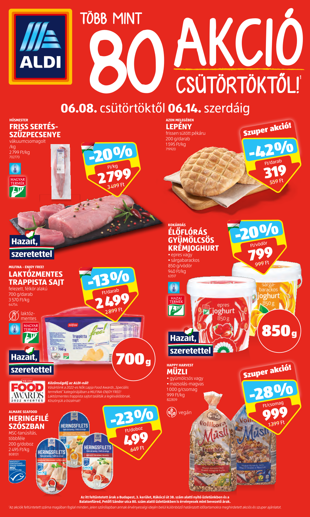 ALDI Akciós újság 2023.06.08. - 06.14.	