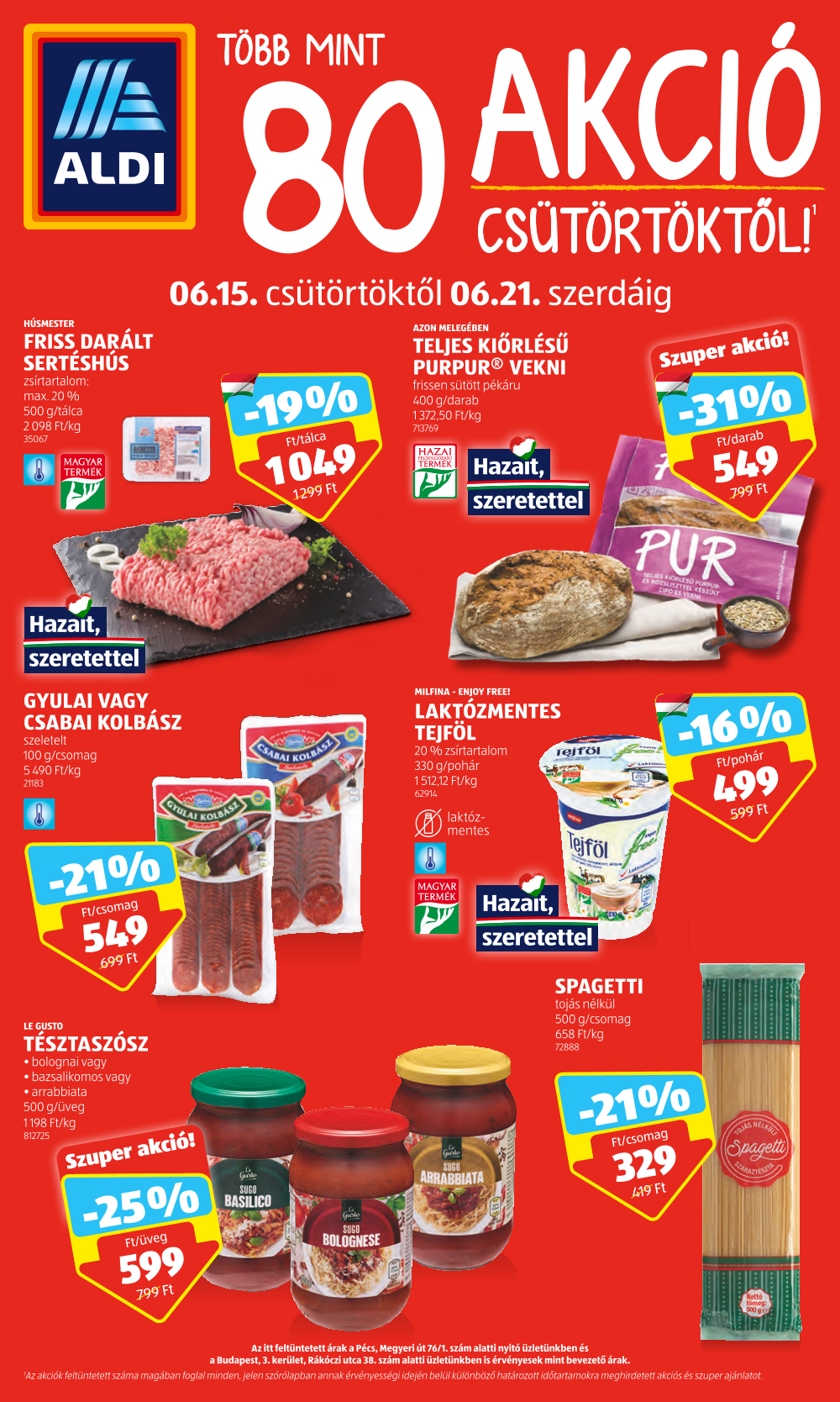 ALDI Akciós újság 2023.06.15. - 06.21.	