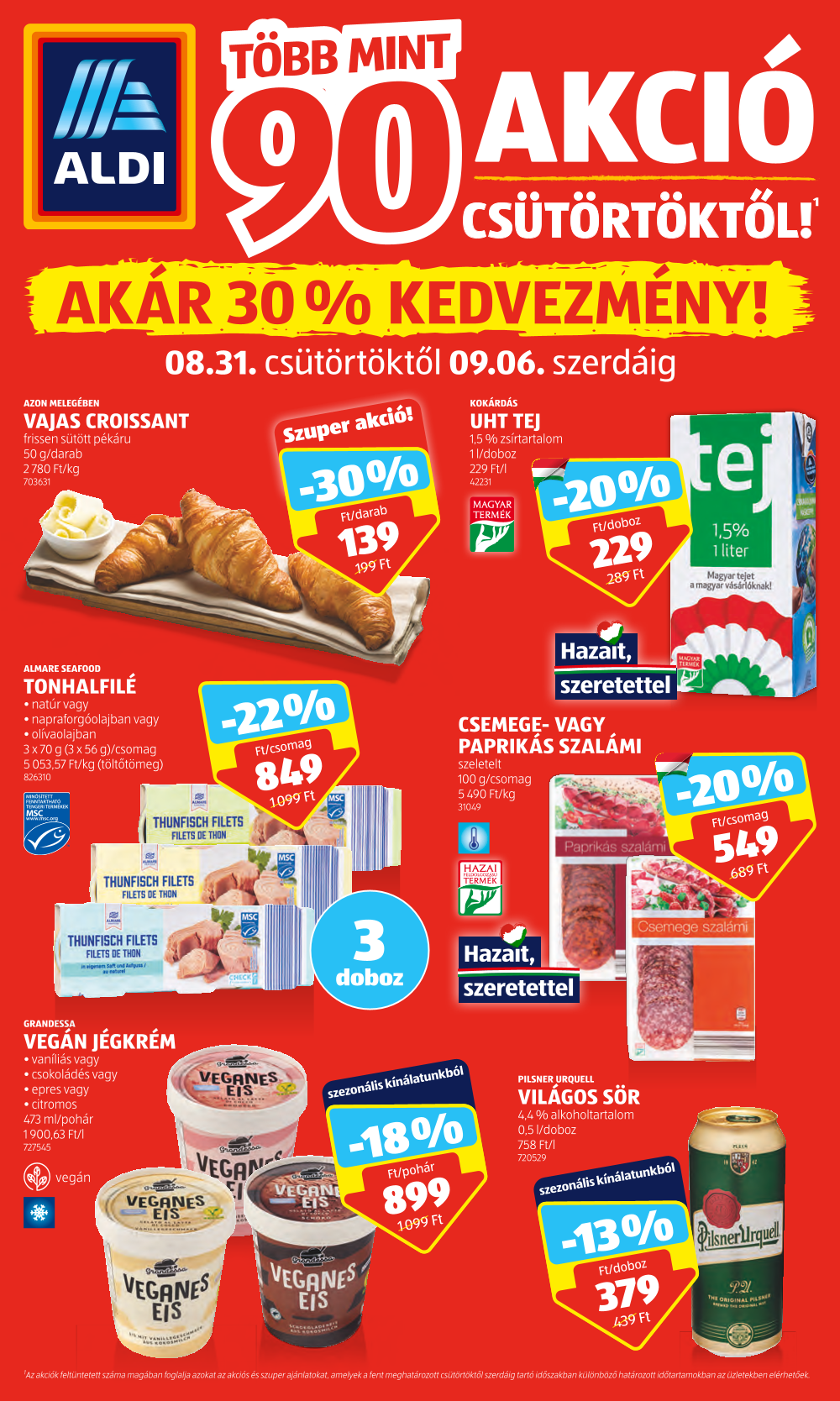 ALDI Akciós újság 2023.08.31. - 09.06. 