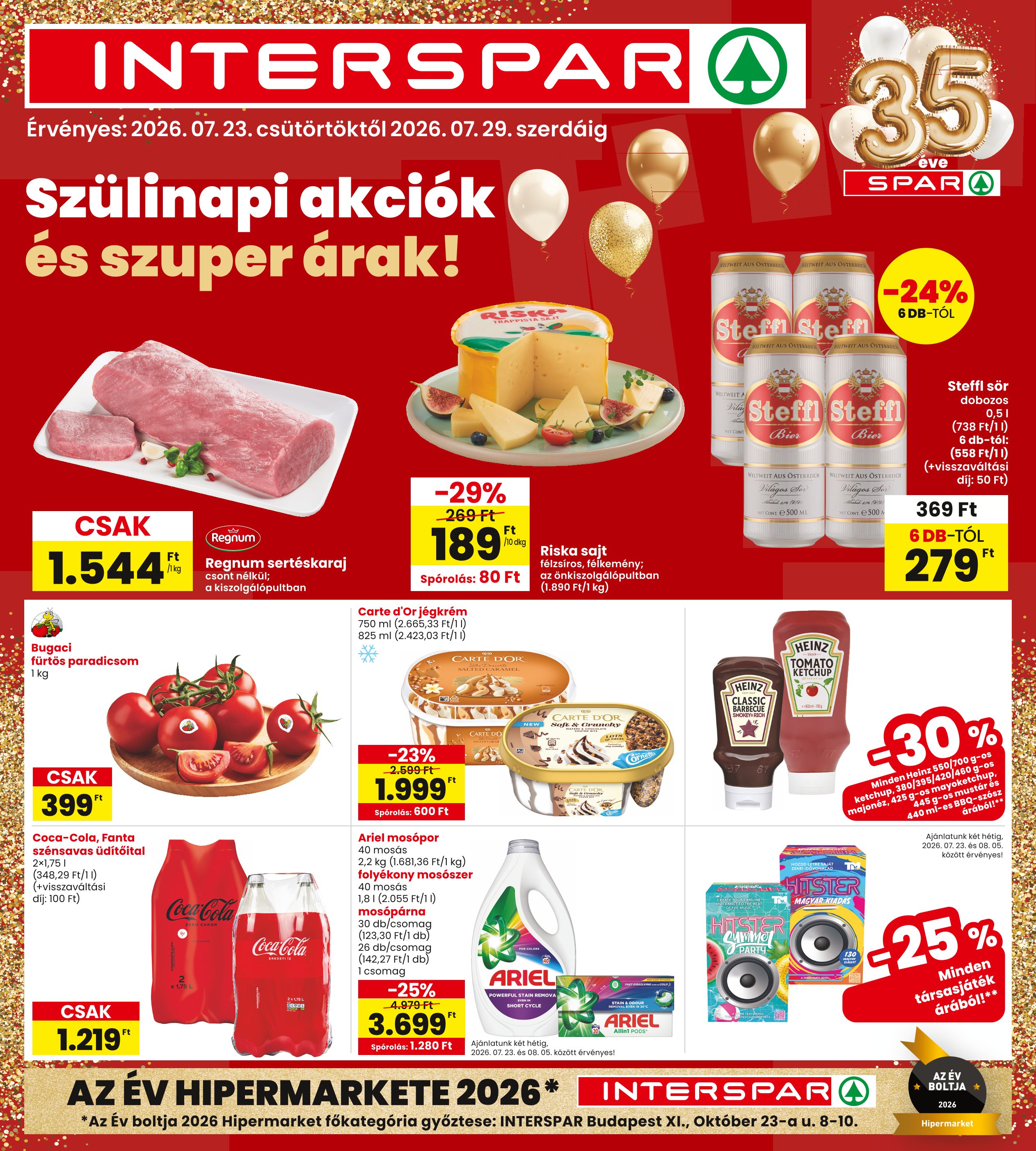 Spar 2026/30-31